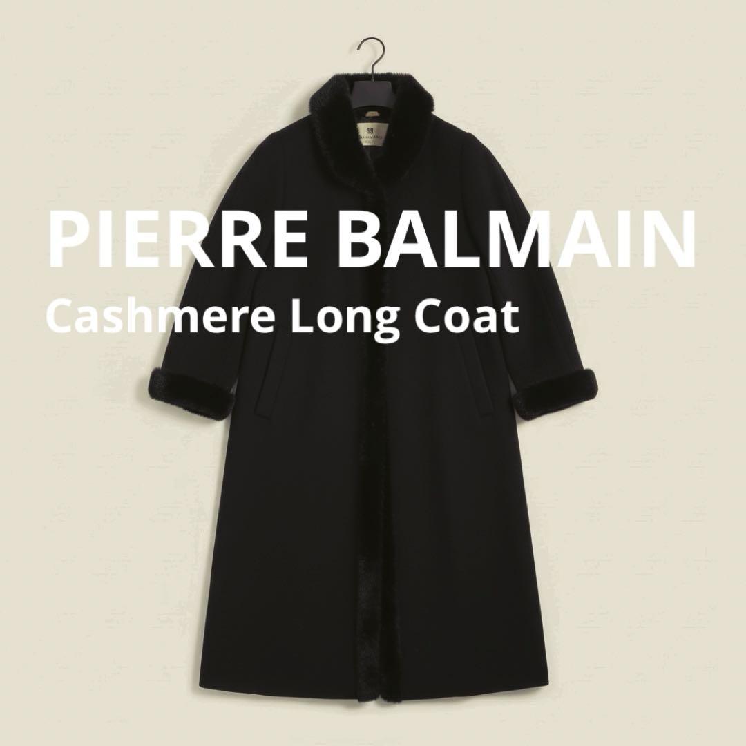 〈 PIERRE BALMAIN 〉Cashmere Long Coat Pierre Balmain | Jackets & Coats | Pierre Balmain Cashmere And