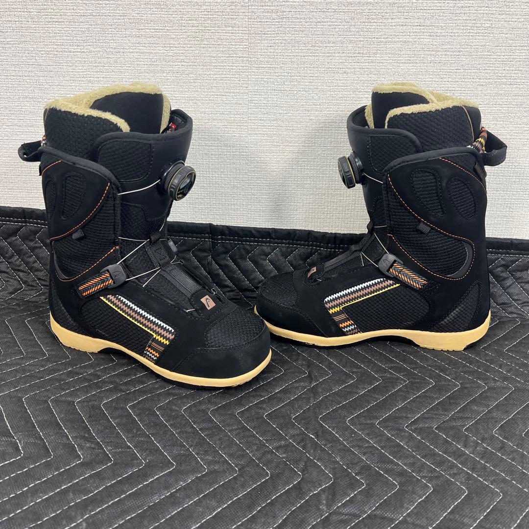 数回使用 23.5cm HEAD GARORE BOA スノボ ブーツ