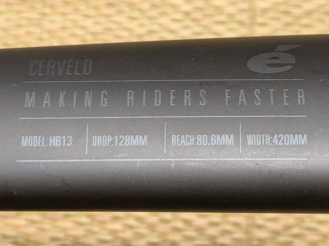 サーヴェロ HB13 カーボンハンドル 中古 幅（芯-芯）420m