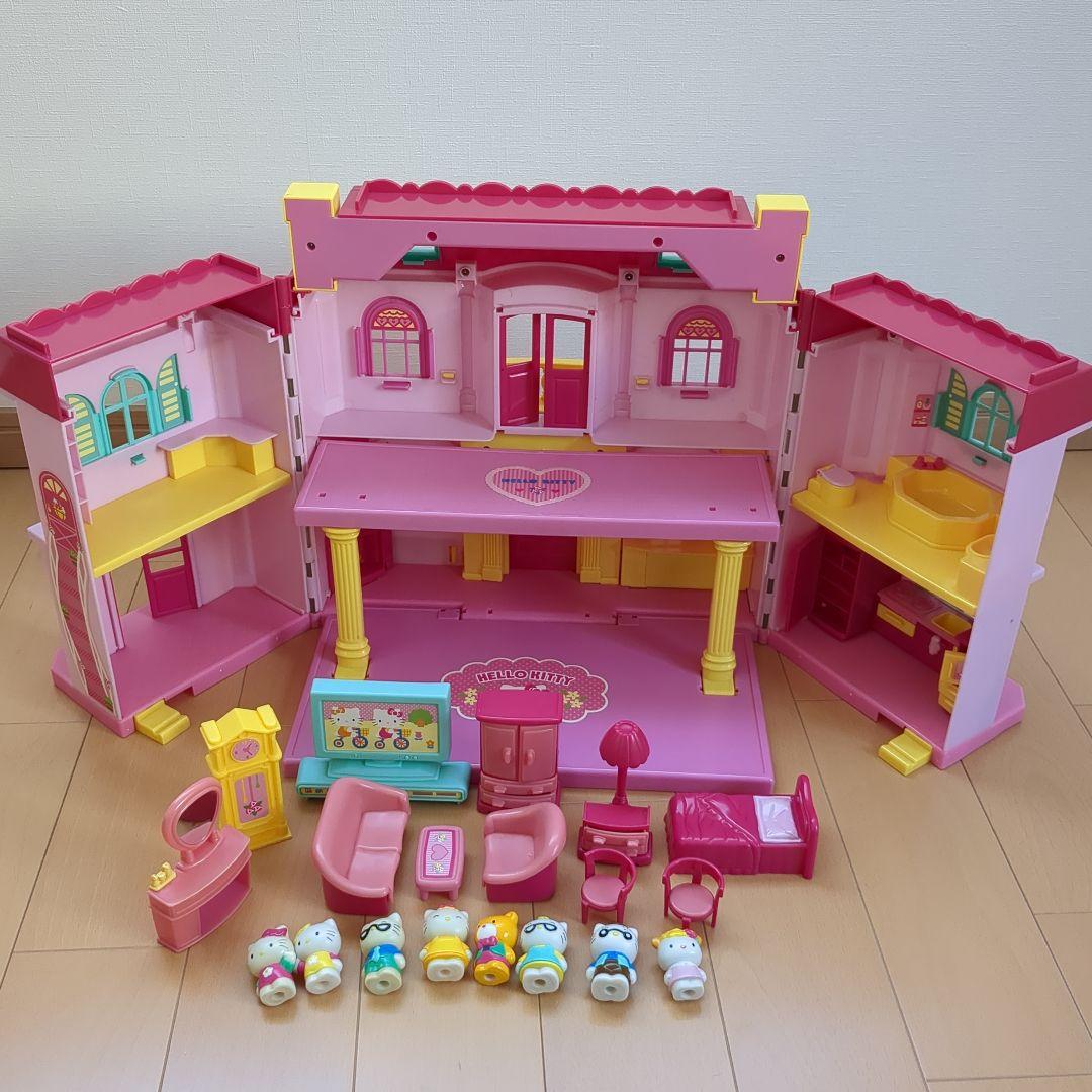 サンリオ ハローキティ ドールハウス おうち キティちゃん 家 - メルカリ