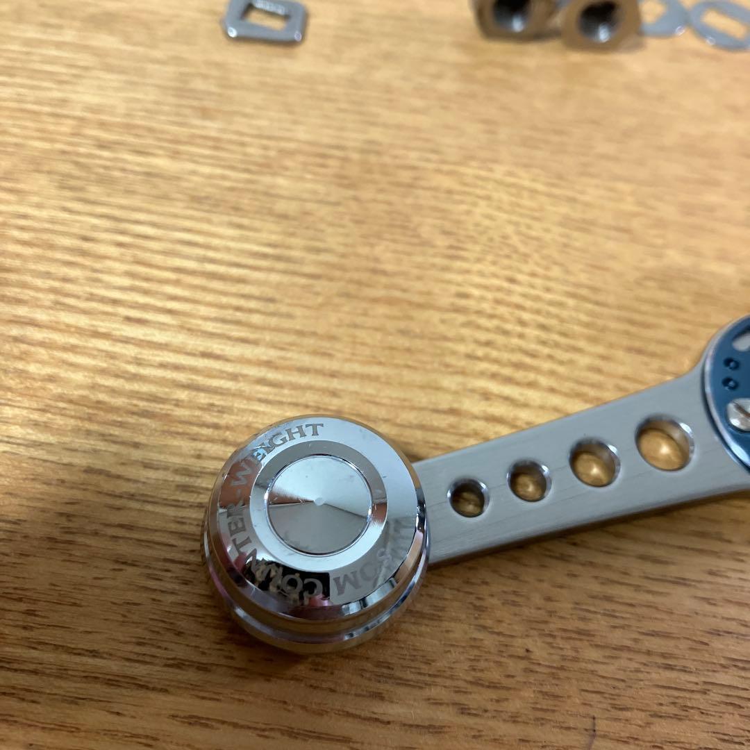 美品 スタジオオーシャンマーク AC33/A60Kb シマノ用 7×4 ハンドル