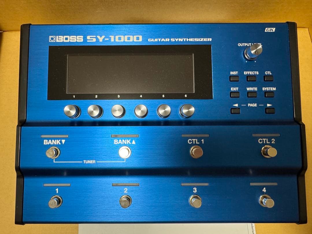 BOSS SY-1000 ギターシンセサイザー BOSS SY-1000 Guitar Synthesizer – Kraft Music