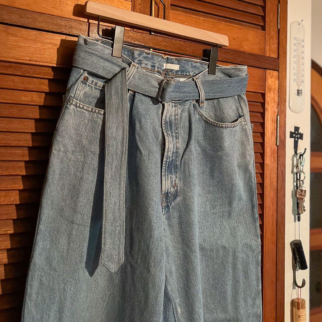 SEEALL リメイク バギーデニム W38×L34 定価¥23100早い者勝ち - パンツ