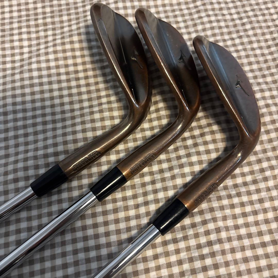 ミズノ T24ウエッジ デニムカッパー仕上げ 50 54 58 3本セット - メルカリ