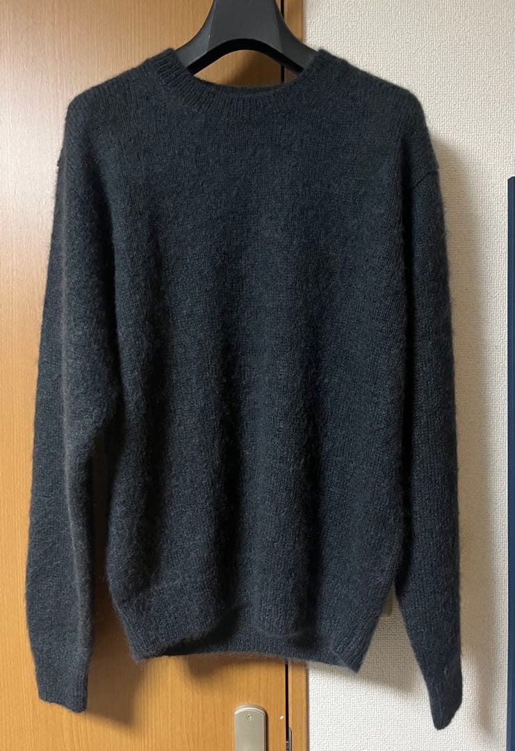試着のみ】25AW BATONER PURE MOHAIR CREW NECK