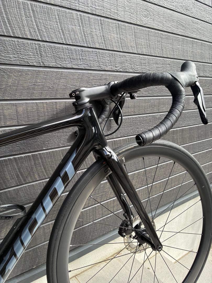 GIANT TCR ADVANCED 105Di2 SLR1カーボン パワメ付き