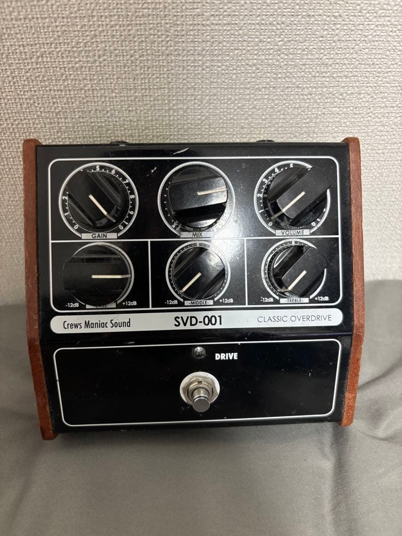 Crews Maniac Sound SVD-001 ベース用エフェクター 試奏動画】Crews Maniac Sound SVD-001 ベース用オーバードライブ