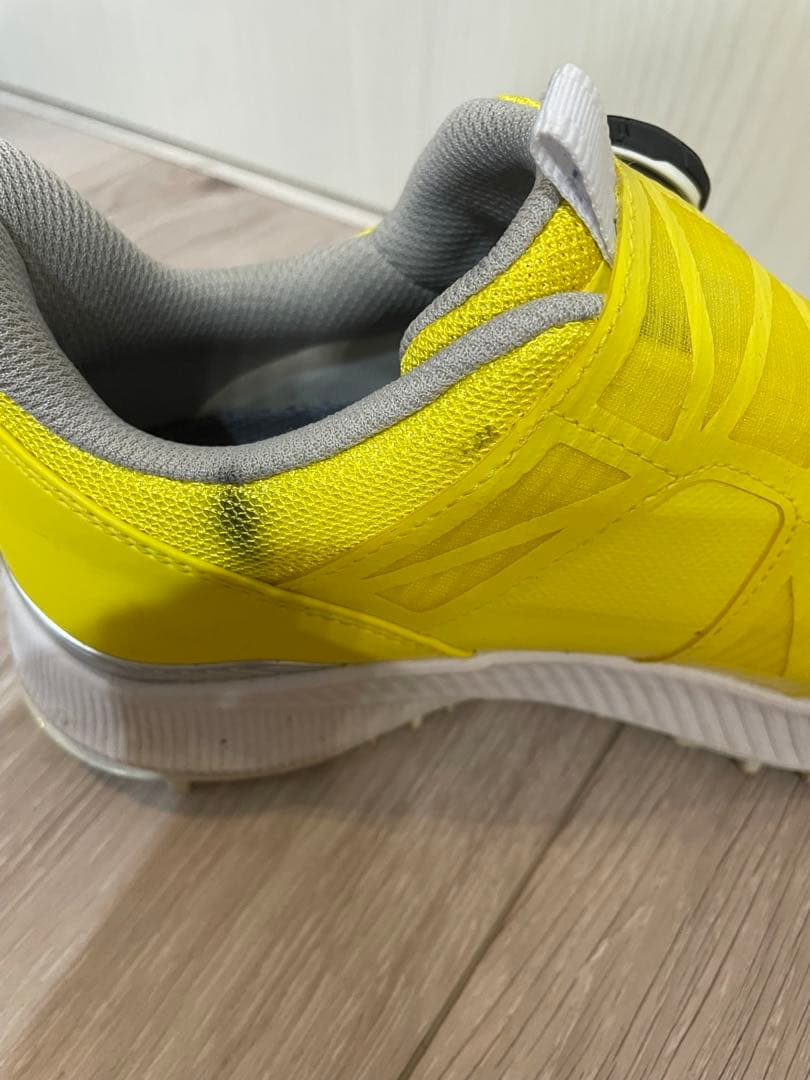 New Balanceゴルフシューズイエロー 1001v 黄色ユニセックス 女性