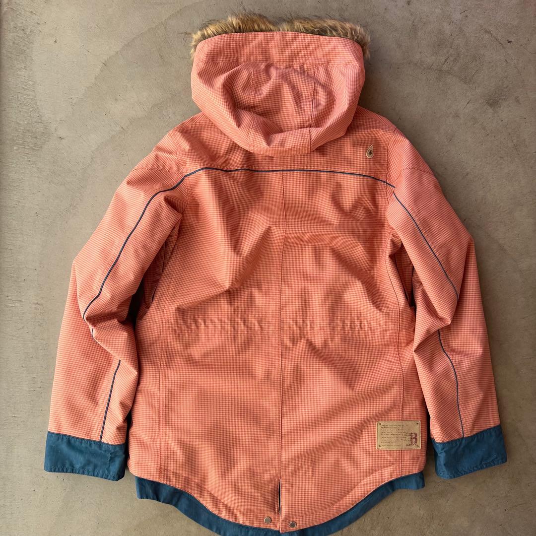 BURTON】バートン L スノボ スキー ウェア ジャケット ファー