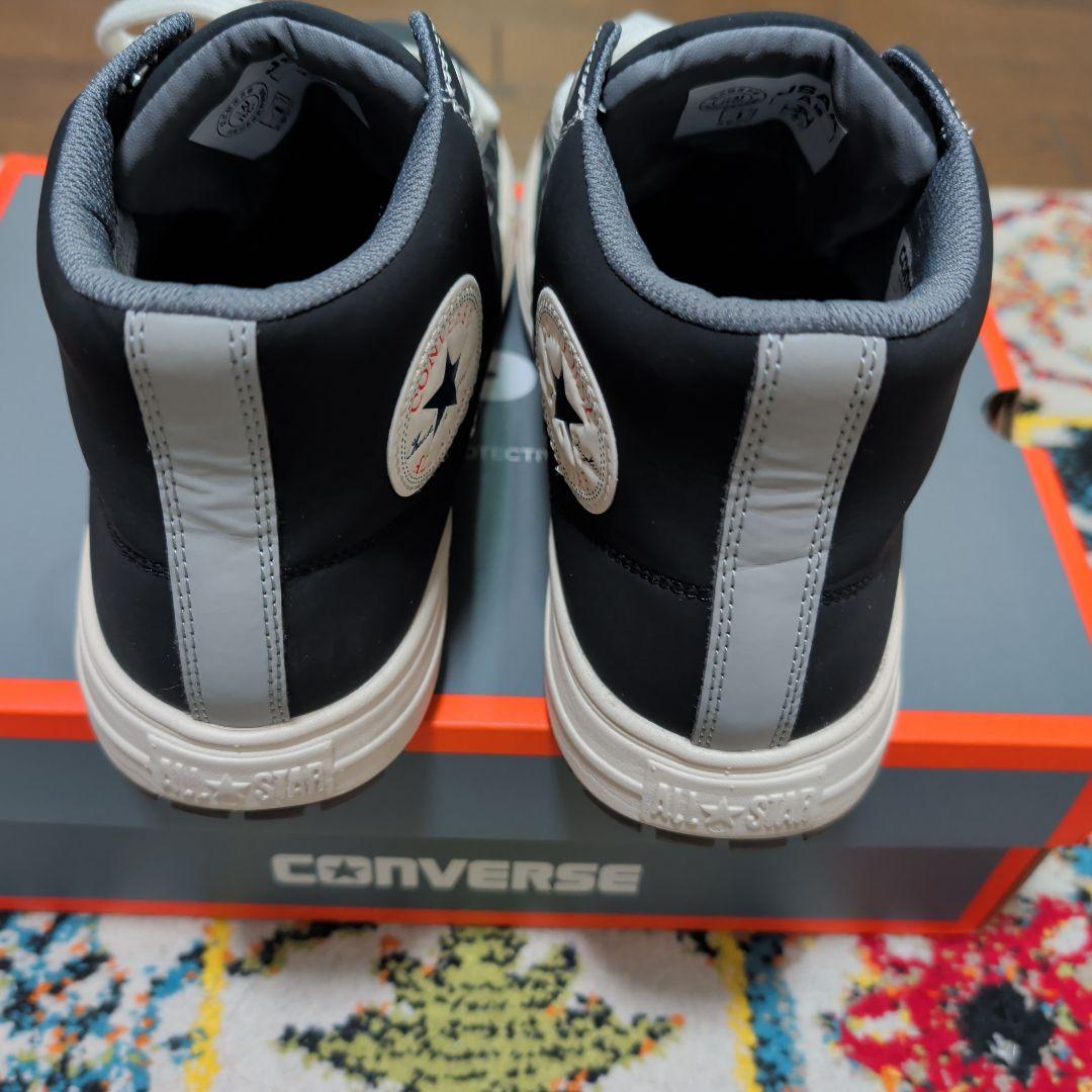CONVERSE オールスター　ブラック ハイカット安全靴　26.5cm