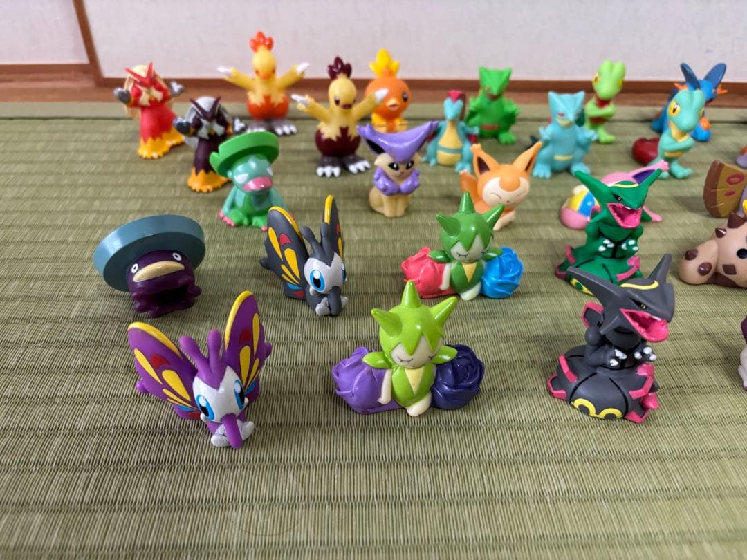 ポケモンキッズ 指人形 フィギュア 色違い レックウザ まとめ売り