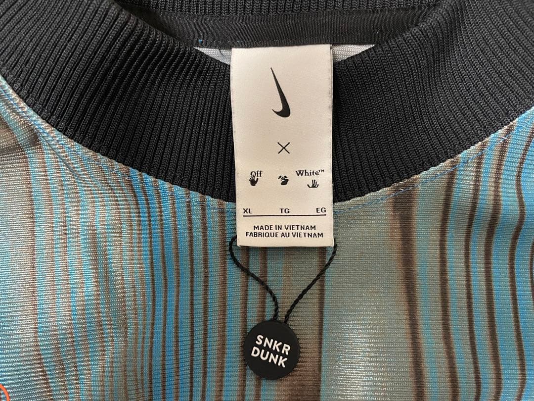 Nike Off-White グラフィックジャージ 長袖カットソーの通販はau PAY