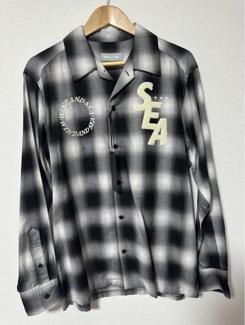 WIND AND SEA PLAID SHIRT BE YOUTH 限定 シャツ WIND AND SEA PLAID SHIRT BE YOUTH 限定 シャツ