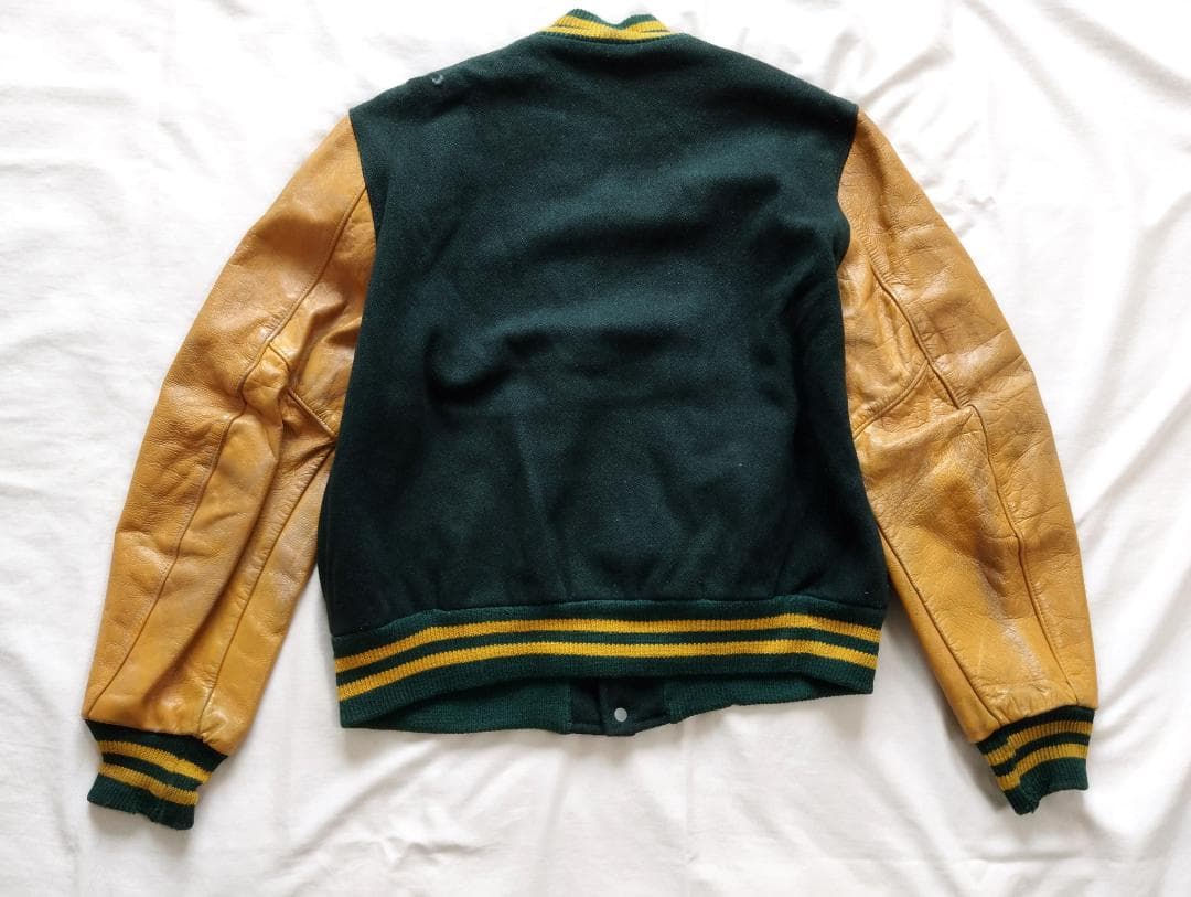 Vintage】Delong スタジャン USA製 70sデビル スカル