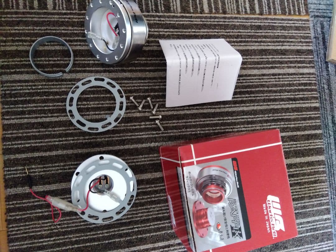 Works Bell ステアリングハブ アルミ製　ラフィックス2 Amazon | □ワークスベル ラフィックス2 （WORKS BELL RAPFIX2