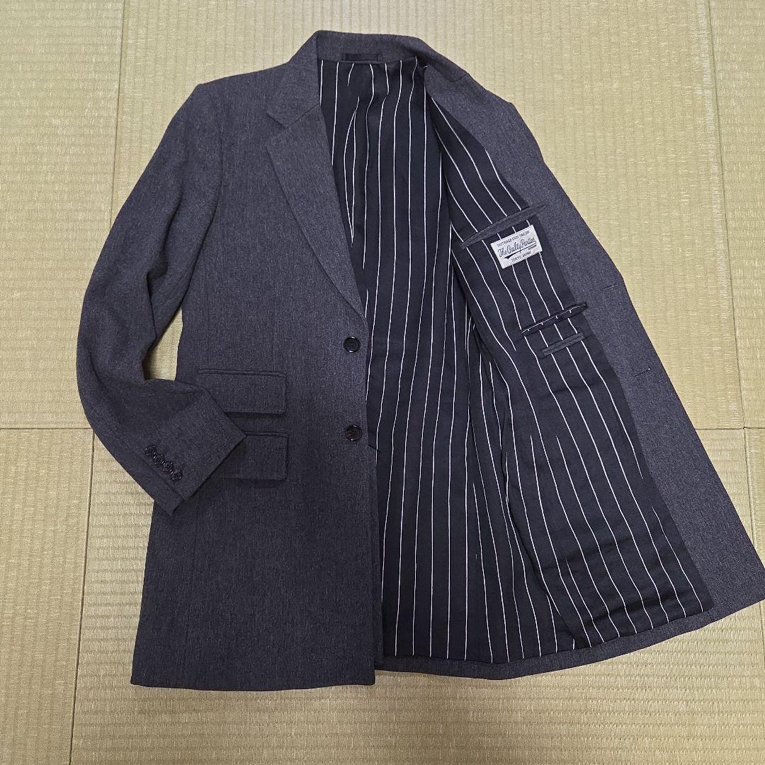 WACKO MARIA チェスターコート サイズL グレー WACKO MARIA (ワコマリア) CHESTERFIELD COAT(TYPE-2) (チェスター