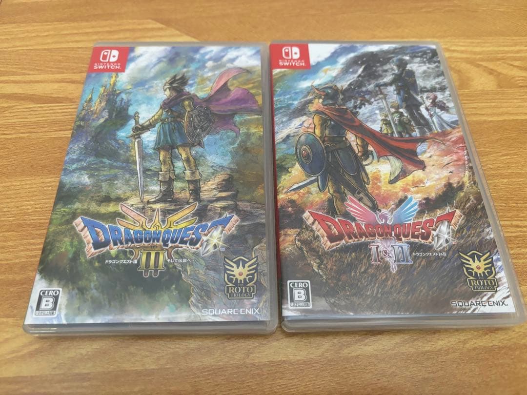 ドラゴンクエスト1・2 ドラゴンクエスト3 【Switch パッケージ版】 Switchパッケージ版『ドラゴンクエスト 1+2+3 コレクション』のゲーム