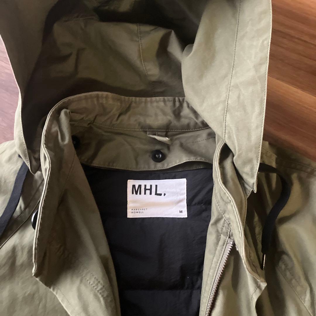 MHL ダウンライナー付きモッズコート M ライナー・フード取り外し可
