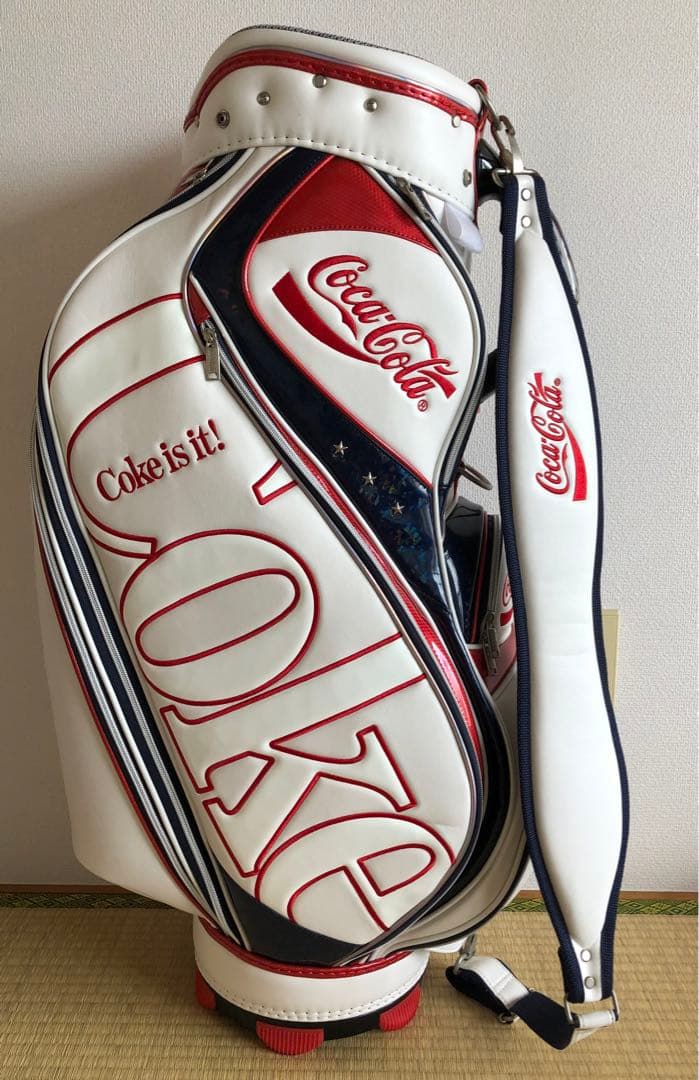 コカ・コーラ ゴルフ キャディバッグ CC-0B1009CB コカコーラ - メルカリ