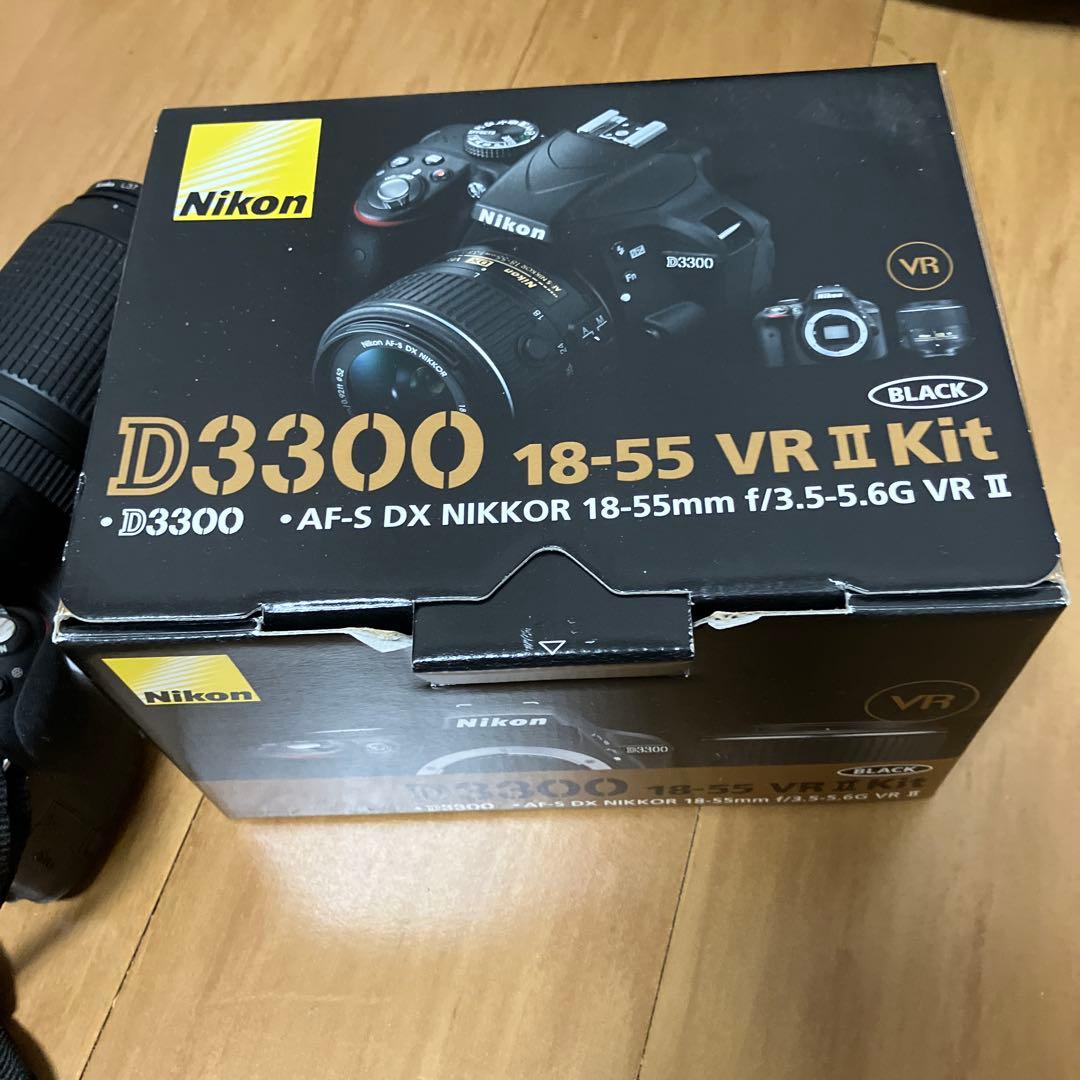 Nikon D3300 18-55 VR II Kit 70-300レンズ付き Amazon | Nikon デジタル一眼レフカメラ D3300 18-55 VR IIレンズ
