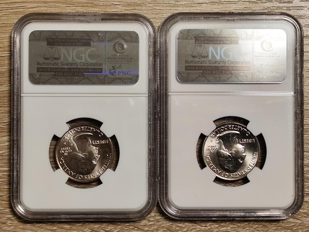 h*o様 NGC MS67☆2010D アメリカ 25セント ナショナルパーク - メルカリ