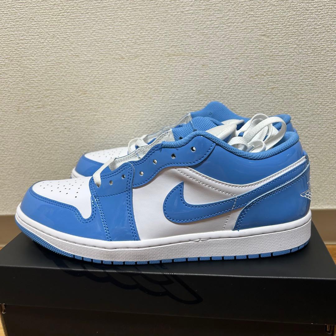 Nike Air Jordan 1 Low SE 28.5cm 【新品未使用】 Nike ナイキ メンズ スニーカー White/Cedar/Court Blue/Black 【Nike