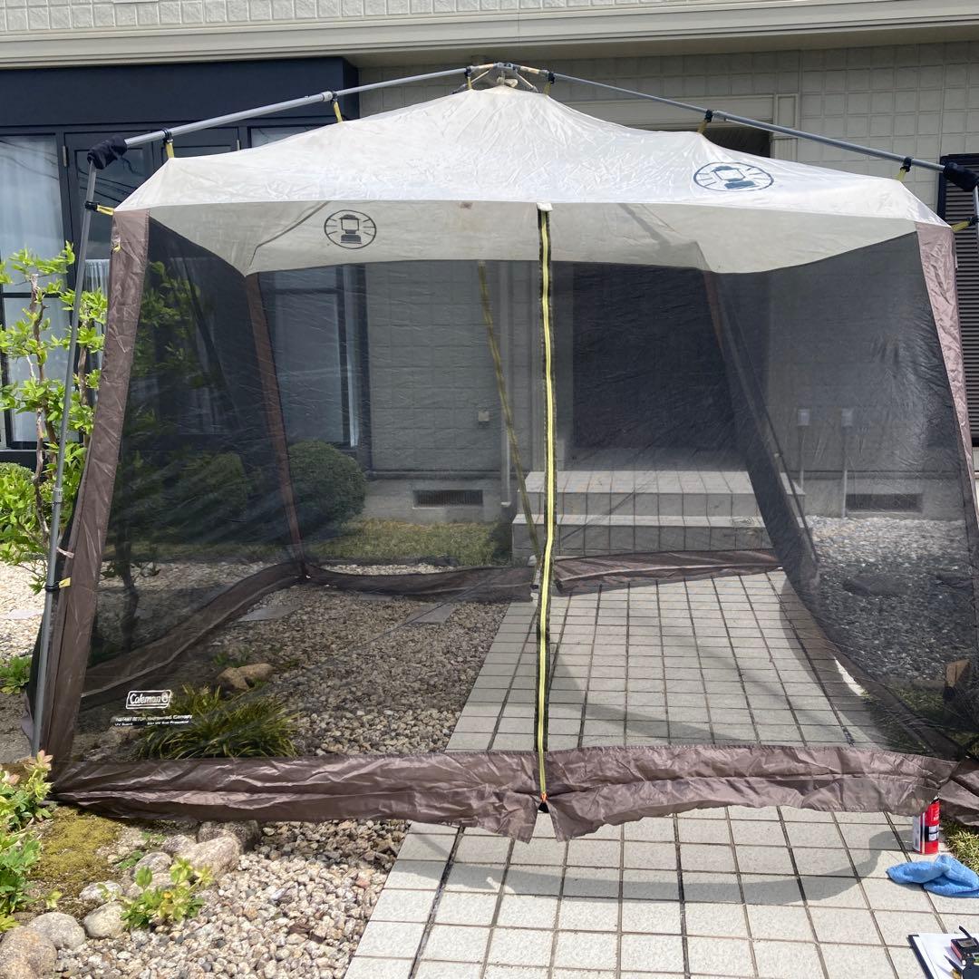 Coleman コールマンインスタントスクリーン　キャノピー3.3m✖️3.3m