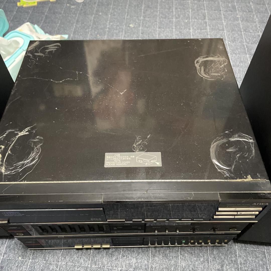 システムコンポ AIWA DX-77 MX-12 TX-12 スピーカー SX-V8
