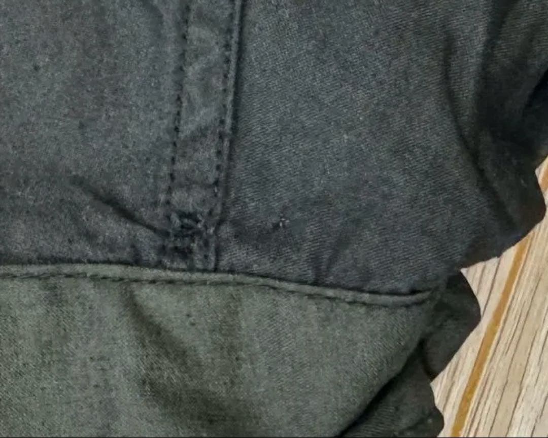 U.S.ARMY M65 フィッシュテールパーカー 黒染め 米軍