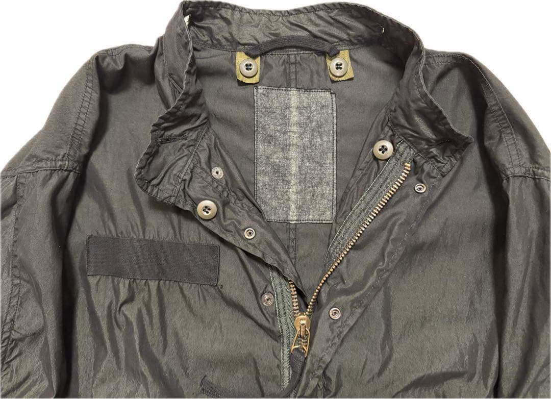 U.S.ARMY M65 フィッシュテールパーカー 黒染め 米軍