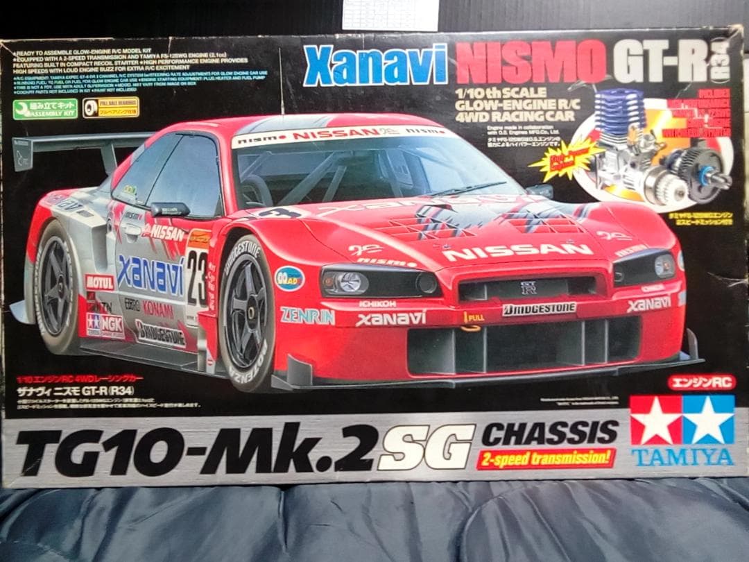 ⭐タミヤ⭐TG10-Mk.2SG Xanavi Nismo GT-R (R34) - メルカリ
