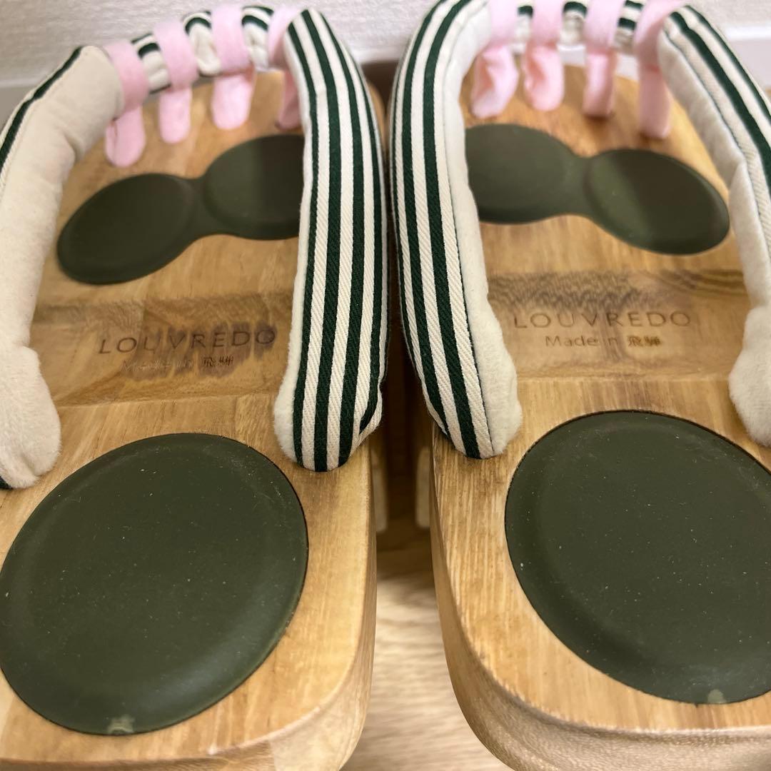 一本歯下駄　LOUVREDO あしゆびひろ　女性用　飛騨