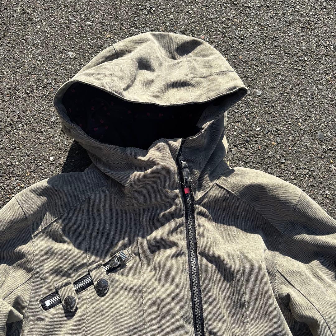 00s archive ギミックジャケットパーカー y2k テック グランジ - メルカリ