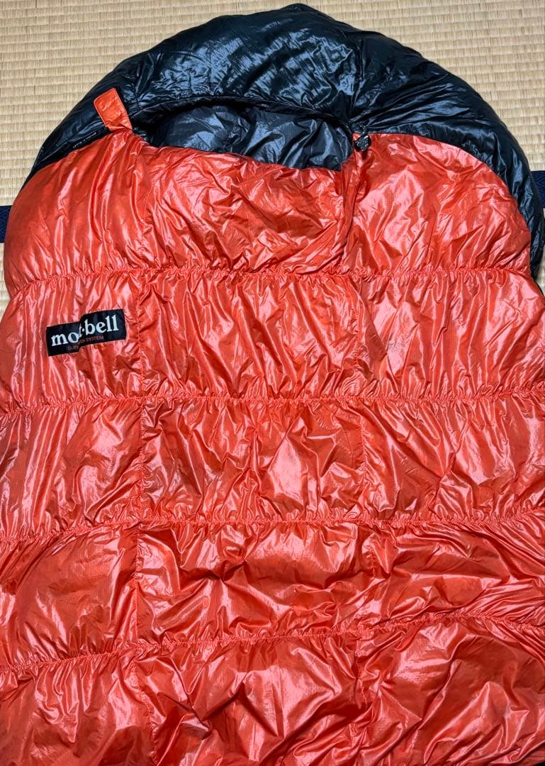モンベル(mont-bell) U.L. ダウンハガー #1 シュラフ 寝袋 ぬくぬくで広々！モンベルのダウンシュラフで冬キャンプの睡眠が快眠に