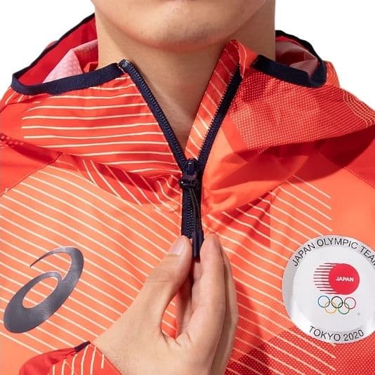 東京オリンピック公式 アシックス TEAM JAPAN ウインドジャケット L