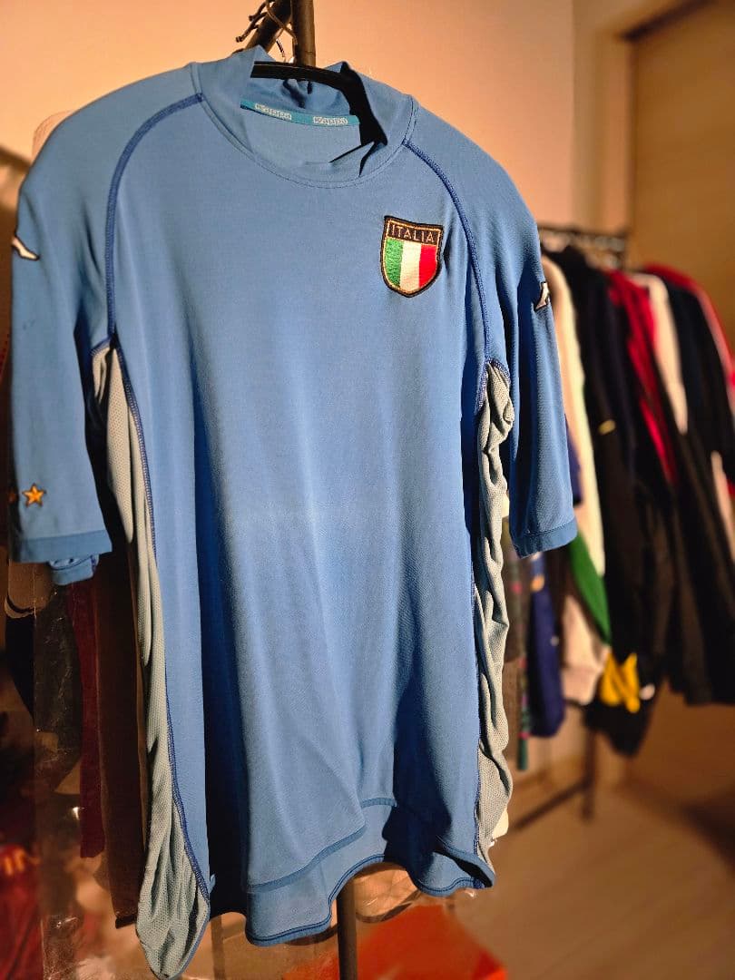 ヴィンテージ】2002 イタリア代表ユニフォーム italy