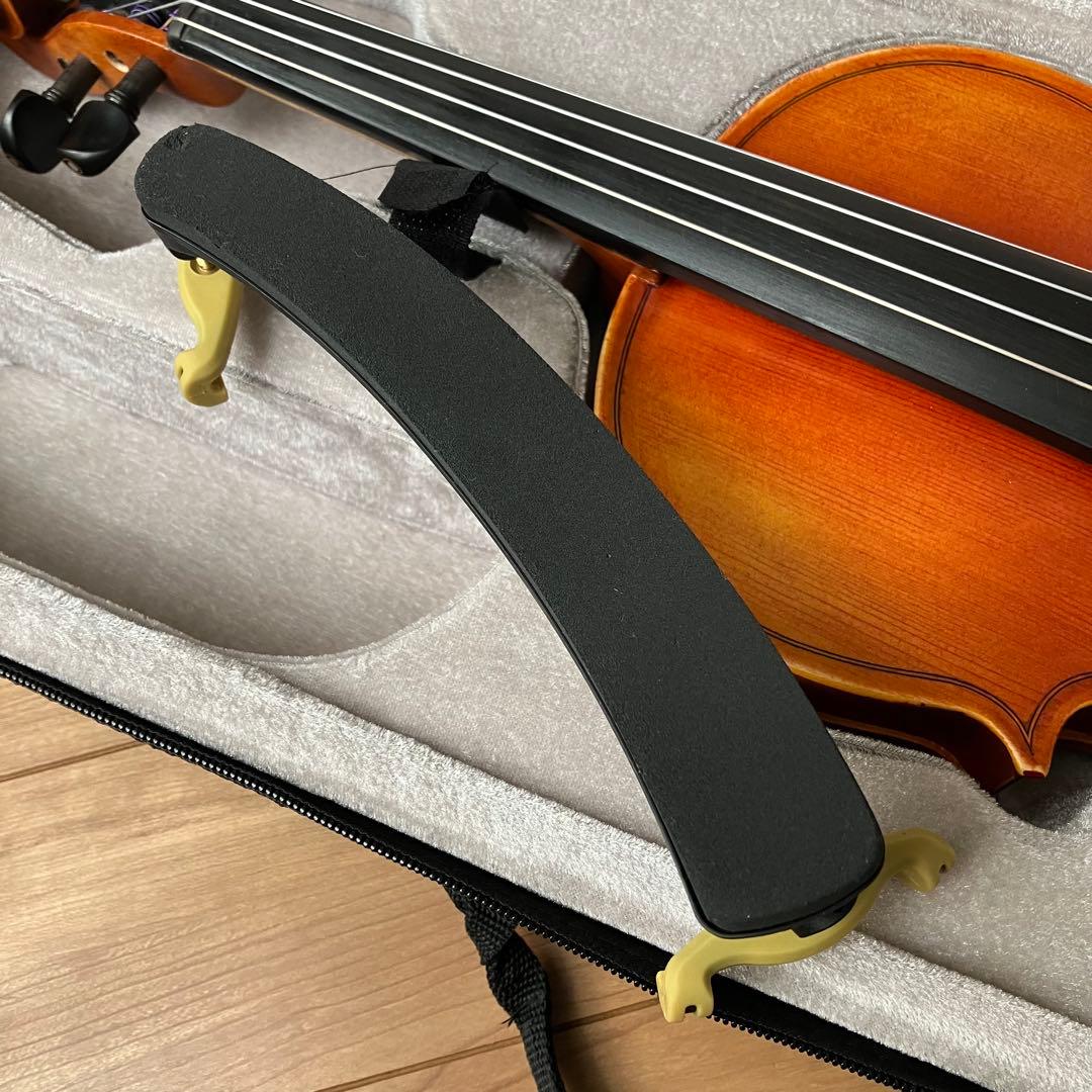バイオリン4/4 PLAYTECH PVN544 KUN肩当て 弓2本 ケース付 T*a