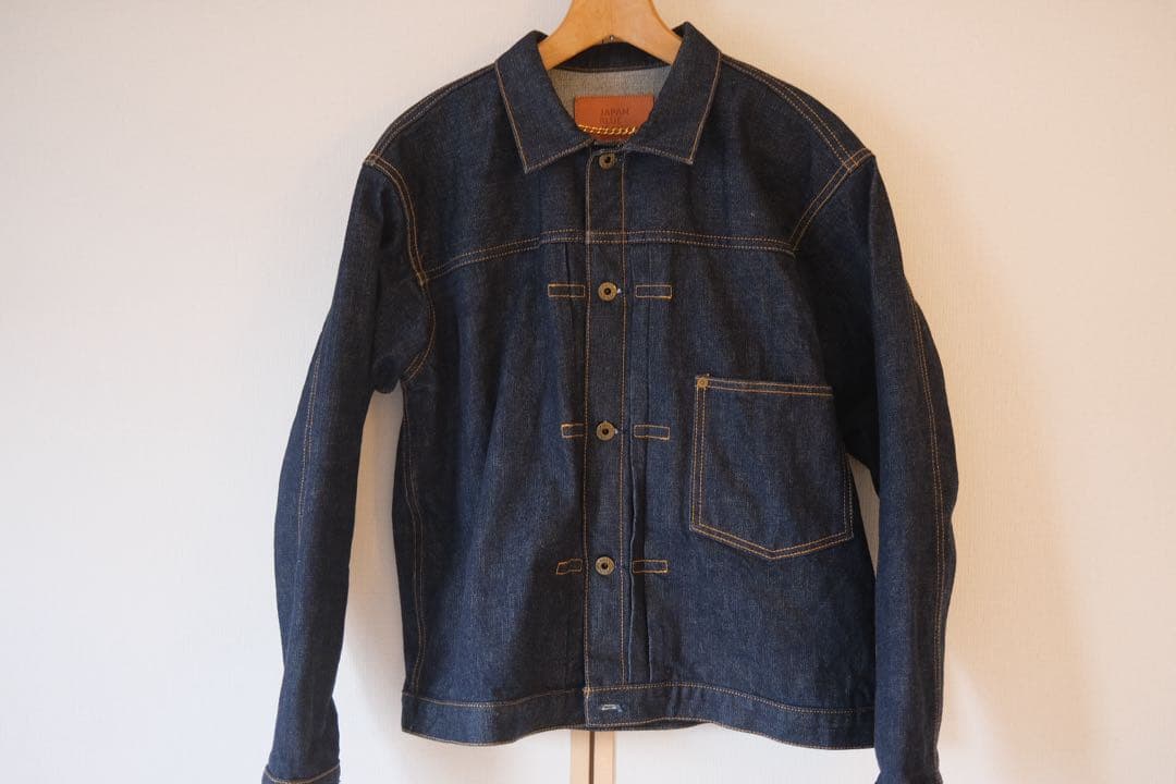 【超美品】JAPAN BLUE JEANS ファーストモデル　デニムジャケット JAPAN BLUE JEANS（ジャパンブルージーンズ） 1st型 Gジャン アメリカ