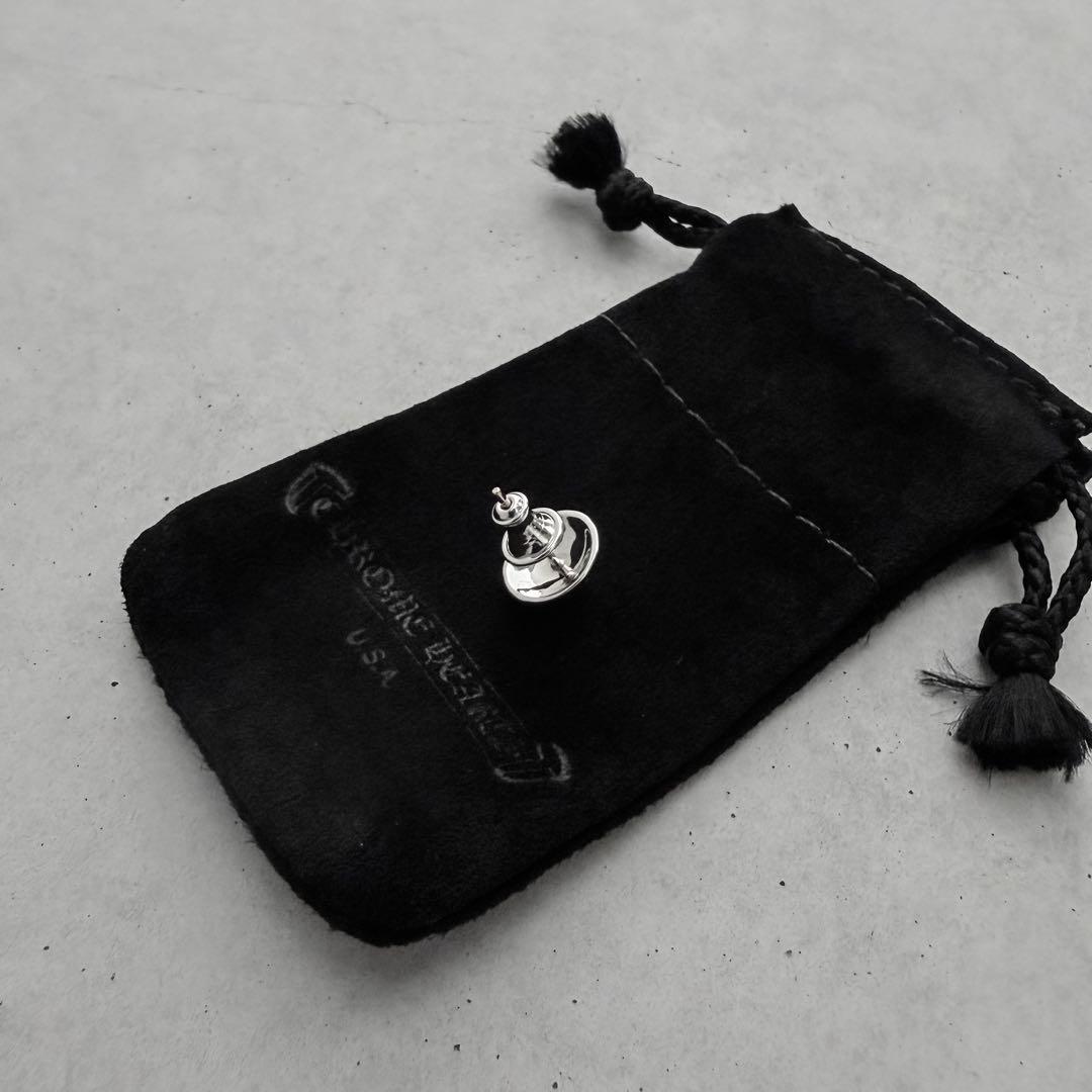 インボイス原本無修正 クロムハーツ クロスボールピアス CH イヤリング