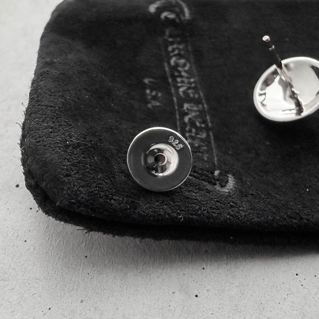 インボイス原本無修正 クロムハーツ クロスボールピアス CH イヤリング