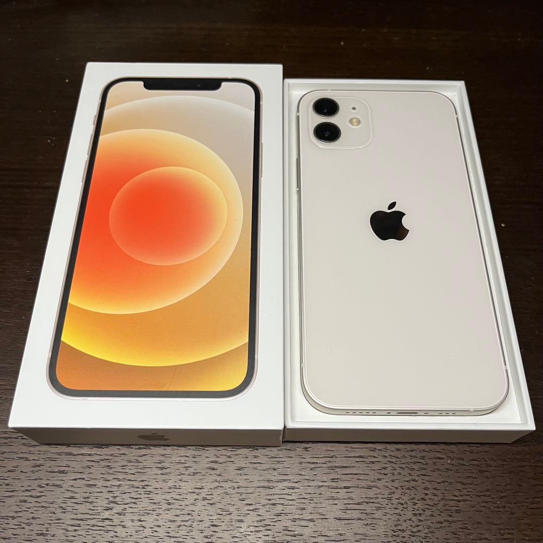 ジャンク品 Apple iPhone 12 ホワイト 64GB - メルカリ
