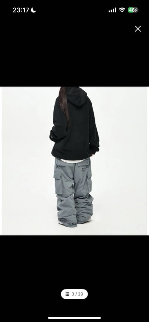 USS2 U-Cargo PNT [Loose-Fit] Sサイズ 24-25