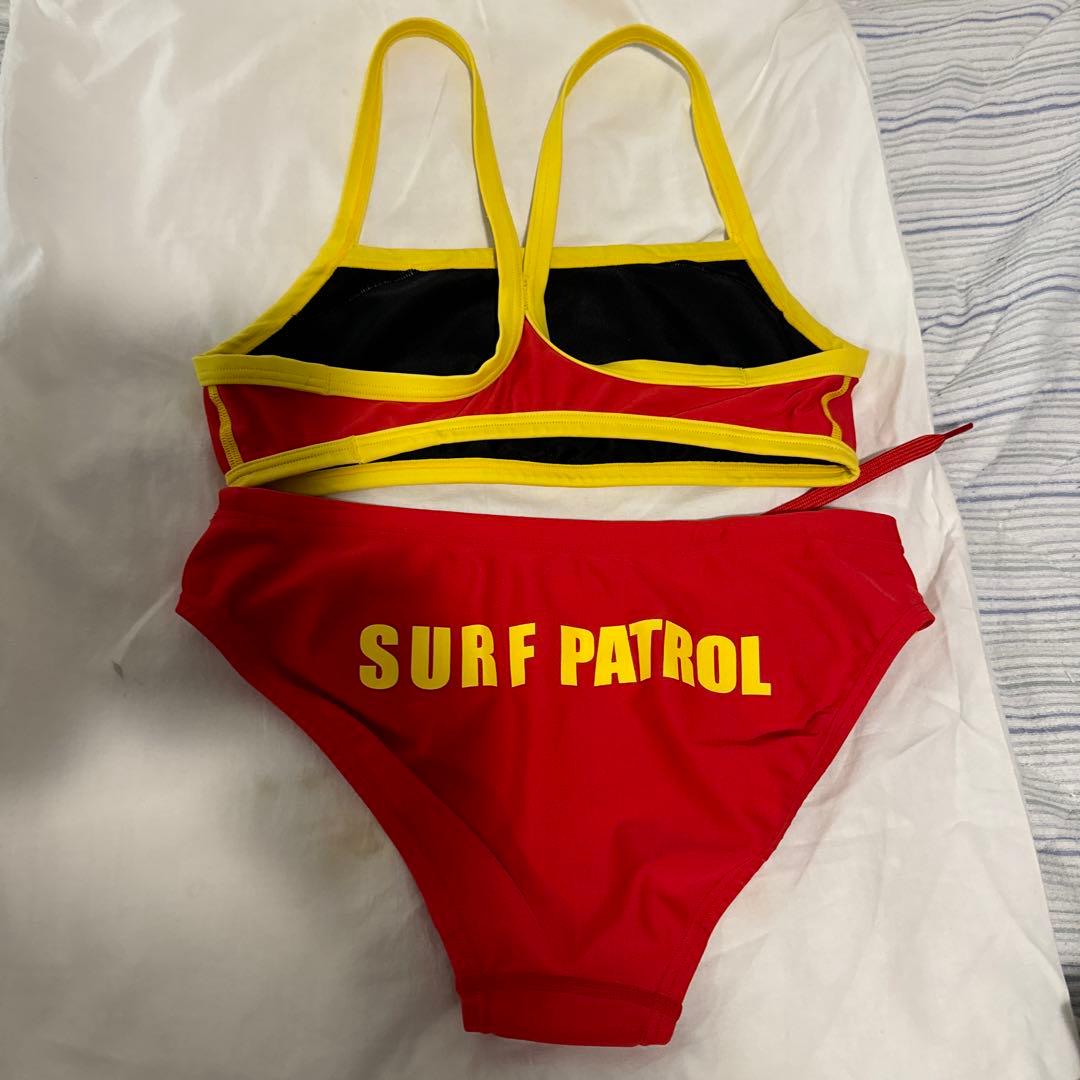 m*u様 Speedo 水着 赤 Lifesaving Japan