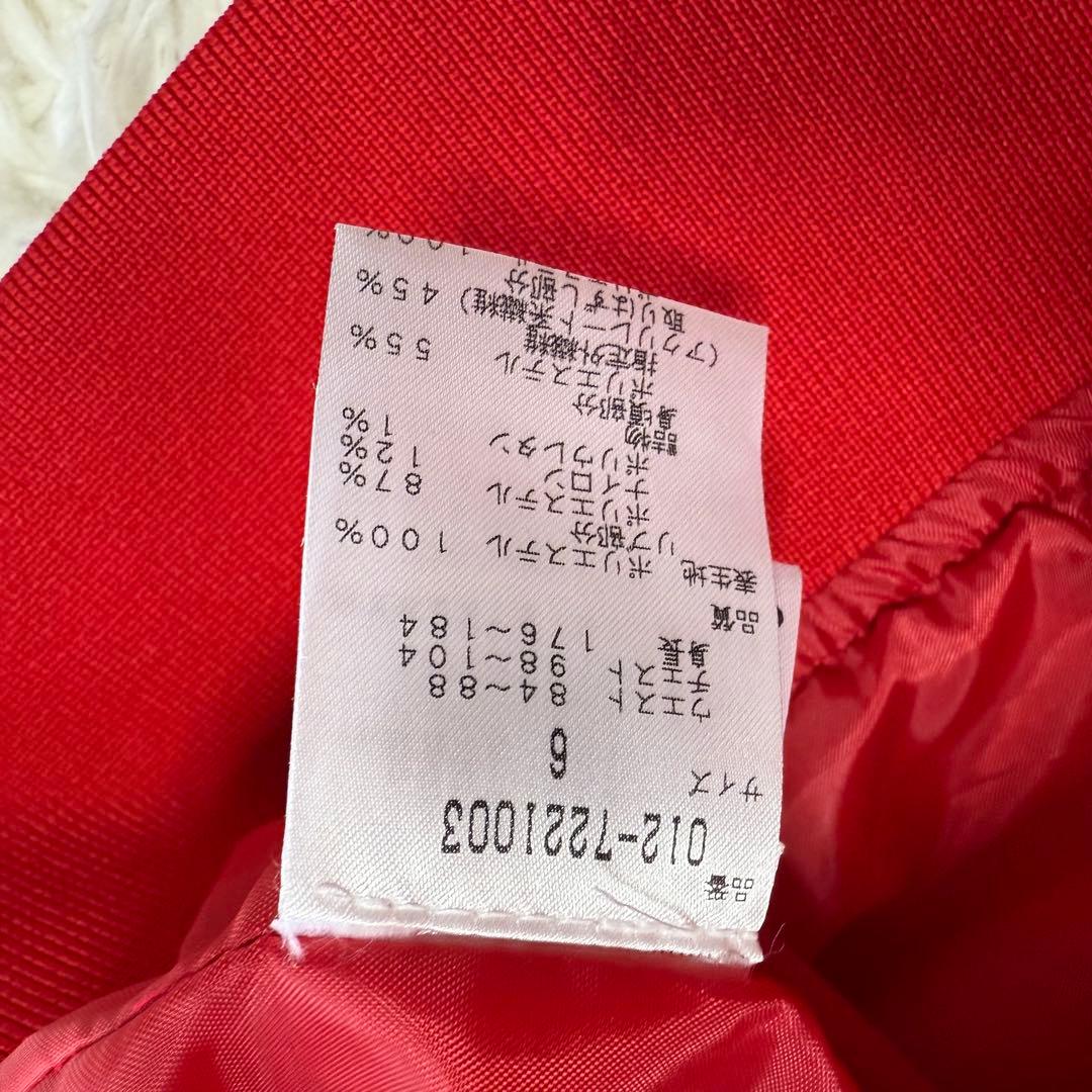 ニューバランスゴルフ】美品 中綿 セットアップ レッド 6サイズ メンズ