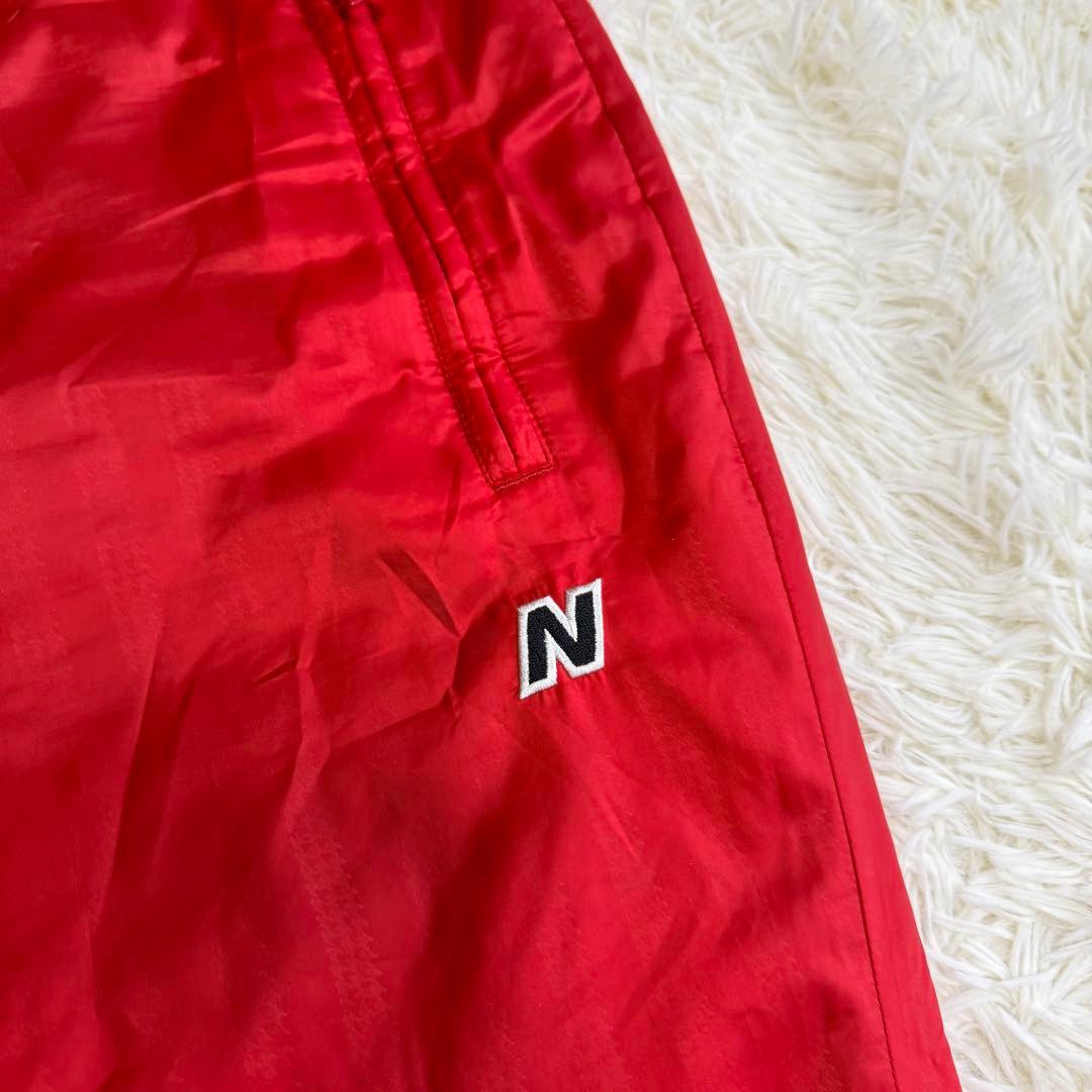ニューバランスゴルフ】美品 中綿 セットアップ レッド 6サイズ メンズ