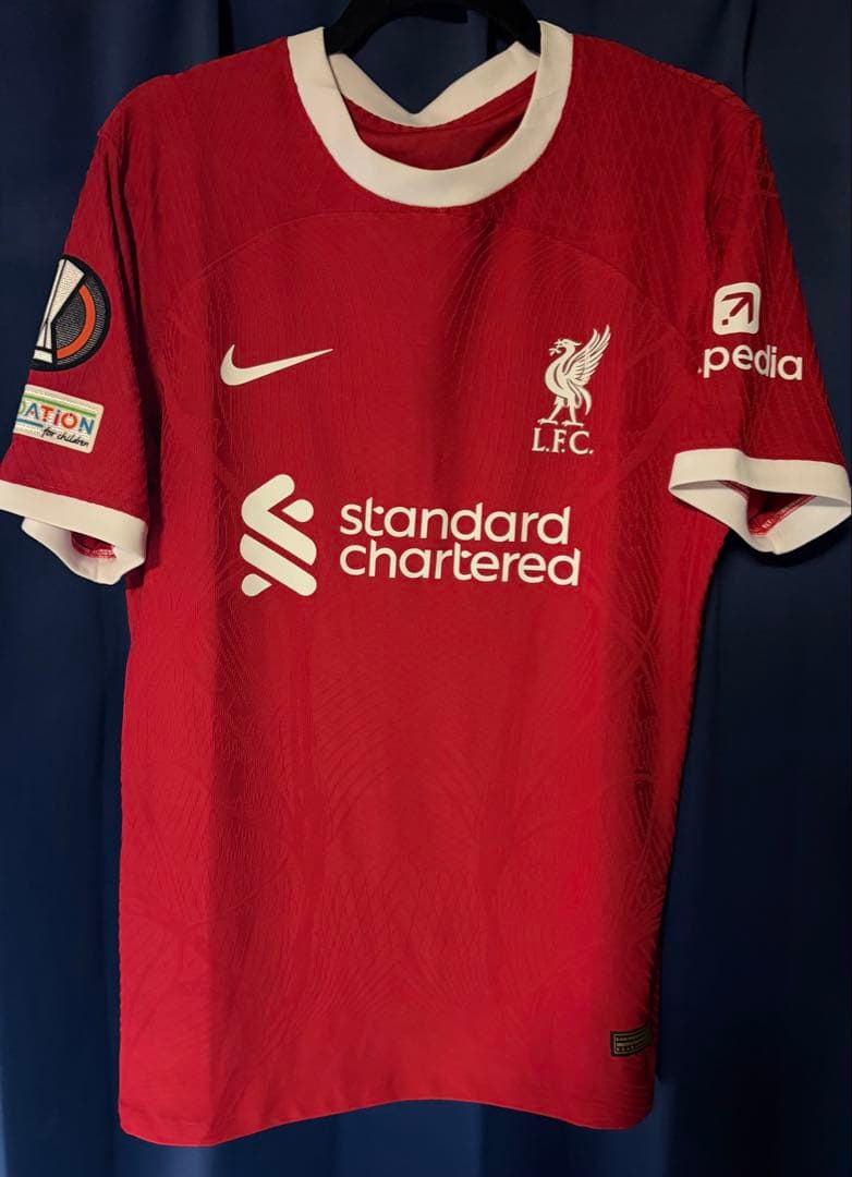 リバプール23/24 UEL仕様 遠藤航 ユニフォーム Lサイズ リバプール23/24 EL仕様 遠藤航 ユニフォーム Lサイズ｜Yahoo!フリマ