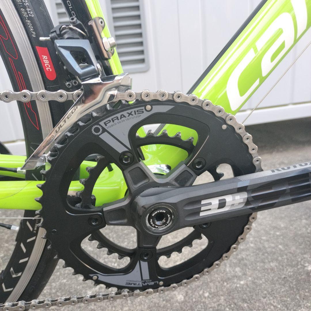 キャノンデールスーパーシックス パワーメーター付 Size52 - メルカリ