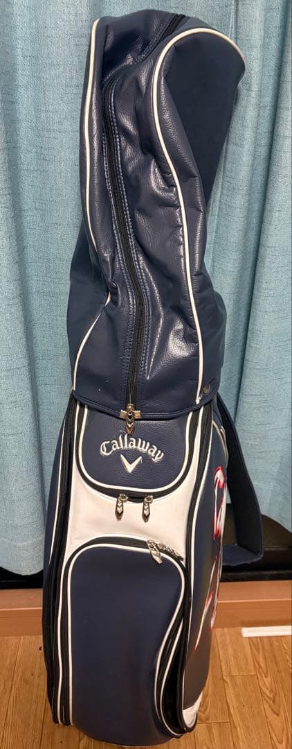 Callaway キャディバッグ ネイビー レッド キャロウェイ 紺、赤 美品