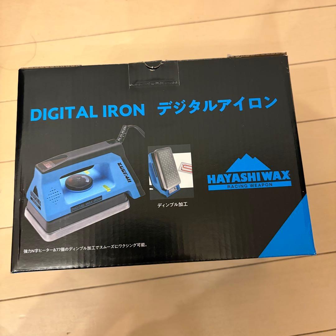 ハヤシワックス　デジタルアイロン　スノーボード HAYASHIWAX ハヤシワックス デジタルアイロン スキー スノーボード