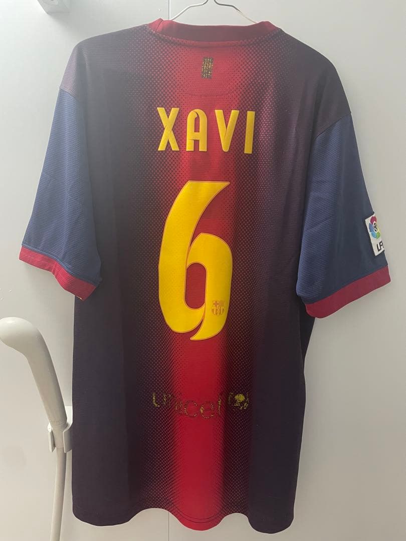 バルセロナ12/13ユニフォームHOME シャビ#6 スペインレアル